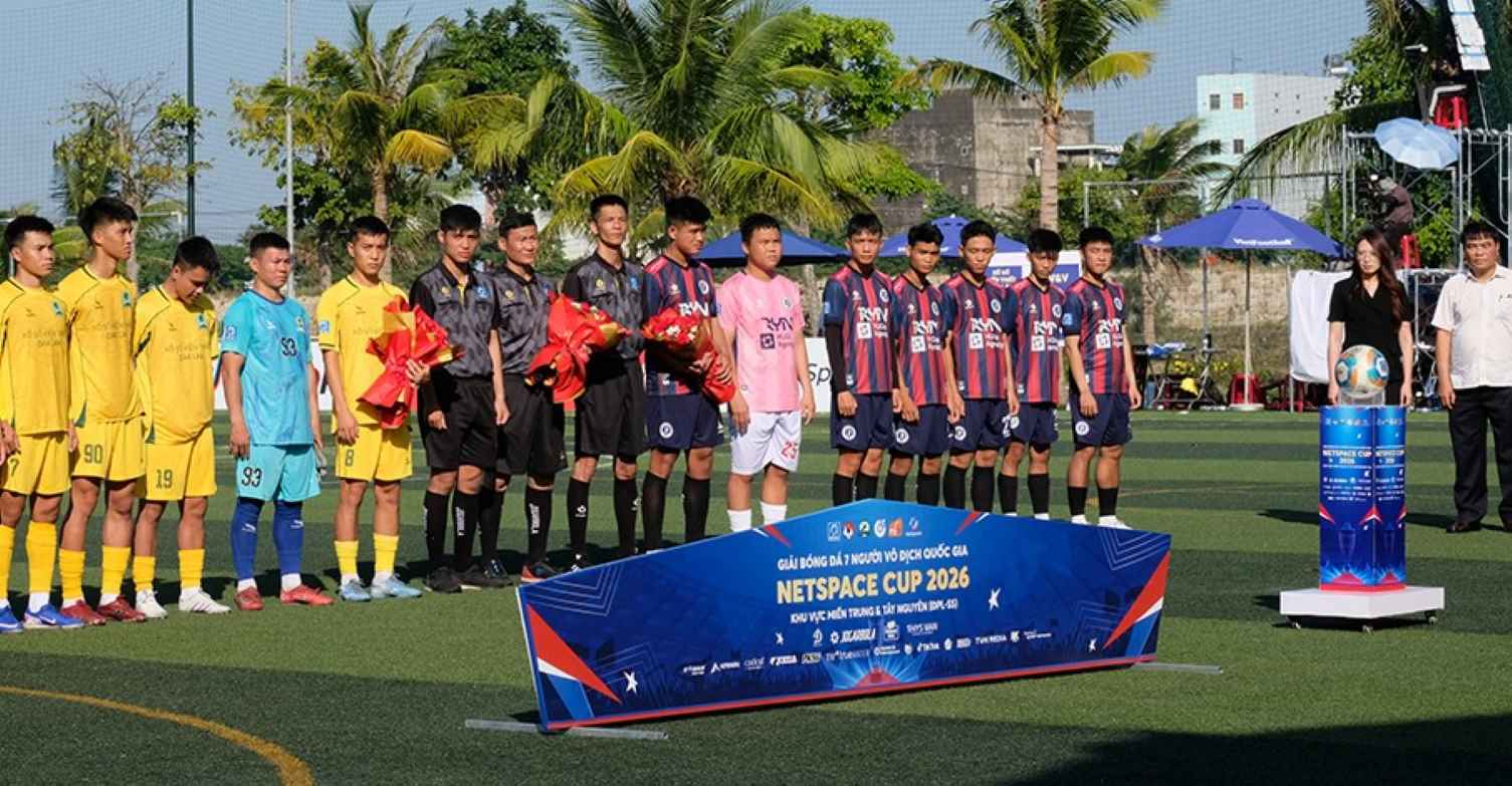 The 2026 National 7-a-side Football Championship has kicked off in Da Nang. Photo: Nguyen Thanh