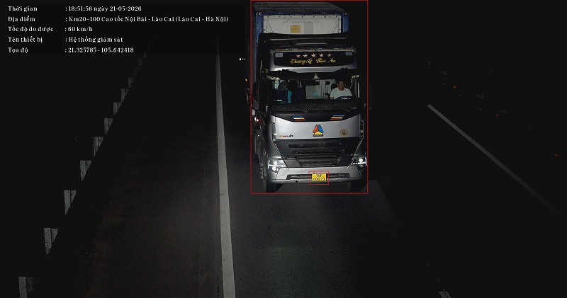 Car owner fined remotely in Hanoi. Photo: Traffic Police Department