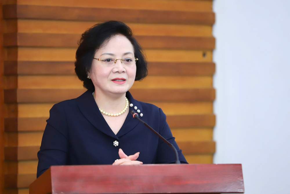 Phó Thủ tướng Chính phủ Phạm Thị Thanh Trà phát biểu tại buổi lễ. Ảnh: Bộ VHTTDL
