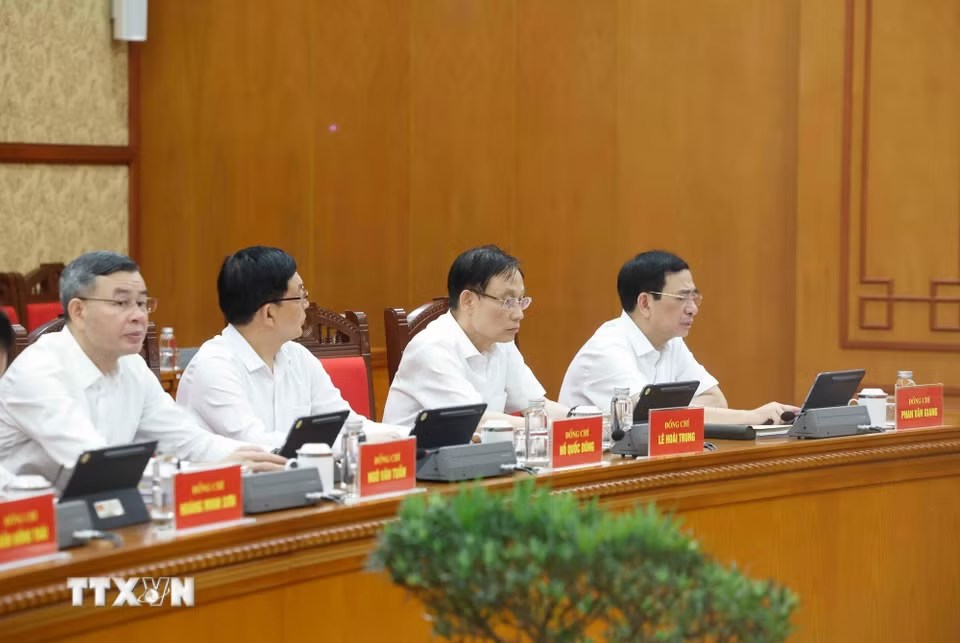 Các đại biểu tham dự phiên họp. Ảnh: TTXVN