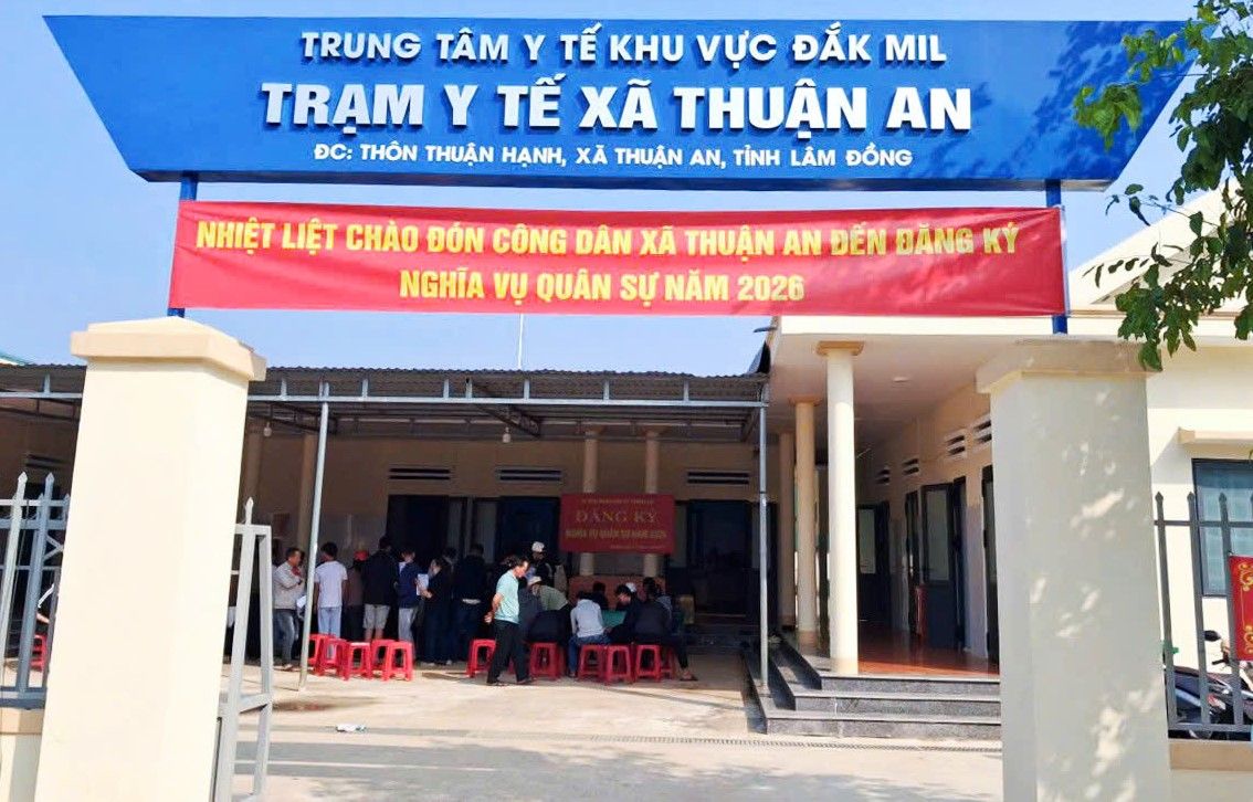 Thuan An Commune Health Station is one of the border area health facilities proposed by Lam Dong province for funding for upgrading and renovation. Photo: Duong Phong