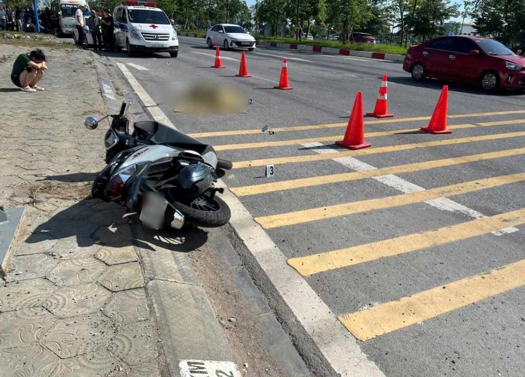 City police warn of traffic accidents due to hot weather. Photo: Hai Phong City Police Traffic Police Department