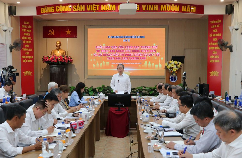 Buổi làm việc ngày 25.5. Ảnh: Thanh Chân