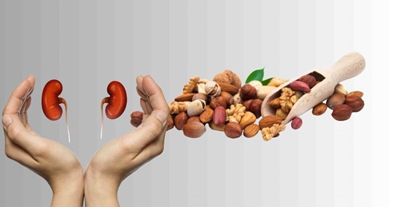 Thêm các loại hạt tốt cho thận vào chế độ ăn hàng ngày