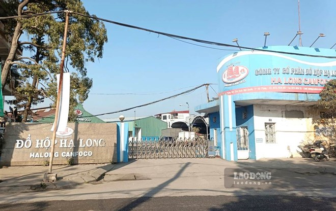 Factory of Ha Long Canned Food in Hai Phong. Photo: Mai Dung