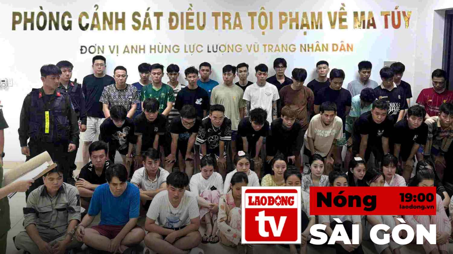 Saigon Hot News: Prosecuting 50 people in a special case to dismantle a drug den in Ho Chi Minh City