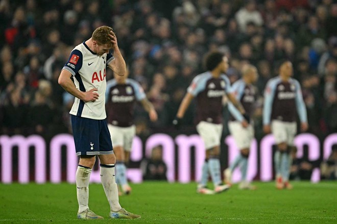 Tottenham struggled to stay in the Premier League. Photo: AFP