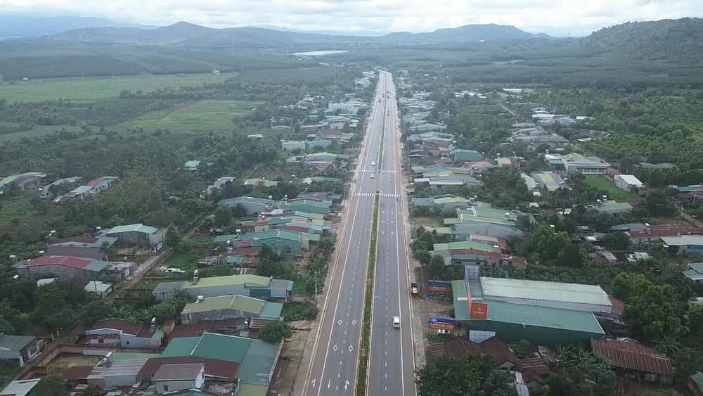 Highway projects in the highlands will further strengthen connectivity for development. Photo: Thanh Tuan