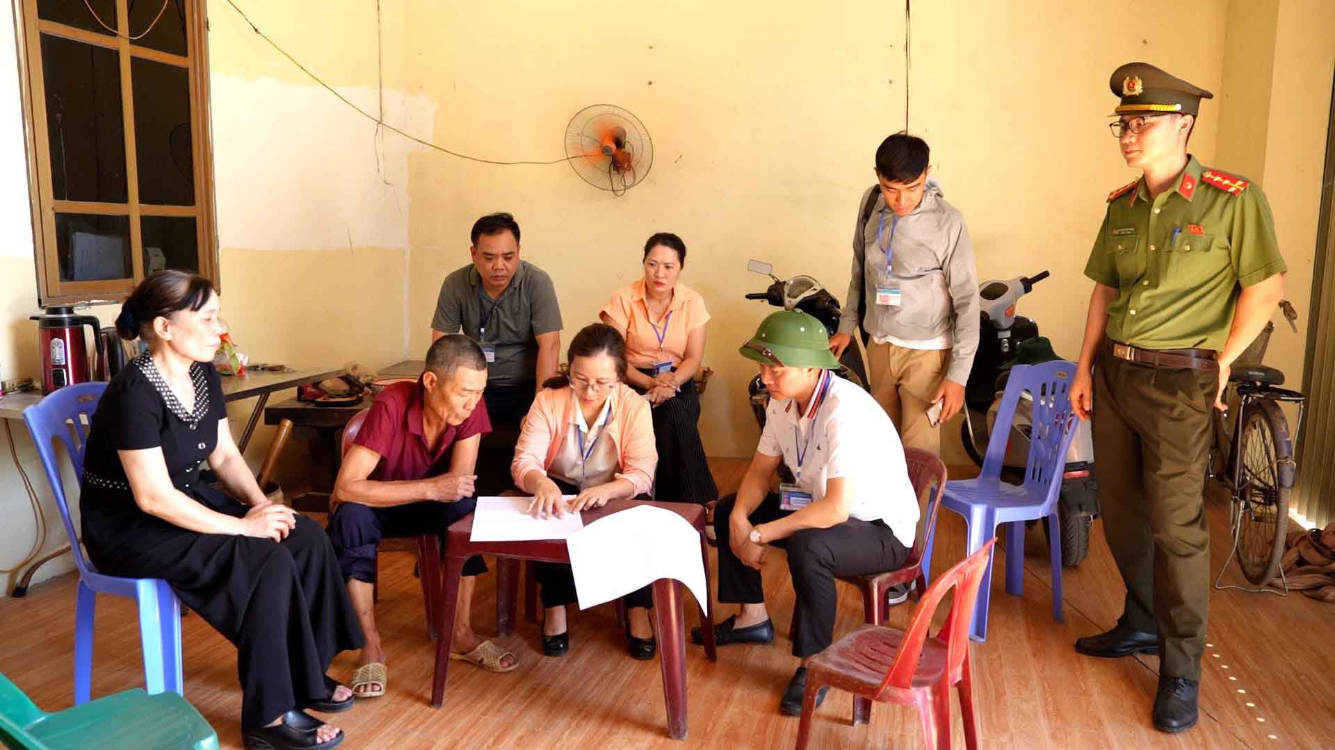 Many households in Thanh Oai commune (Hanoi) have agreed to hand over land for the National Highway 21B expansion project. Photo: Thanh Oai Commune