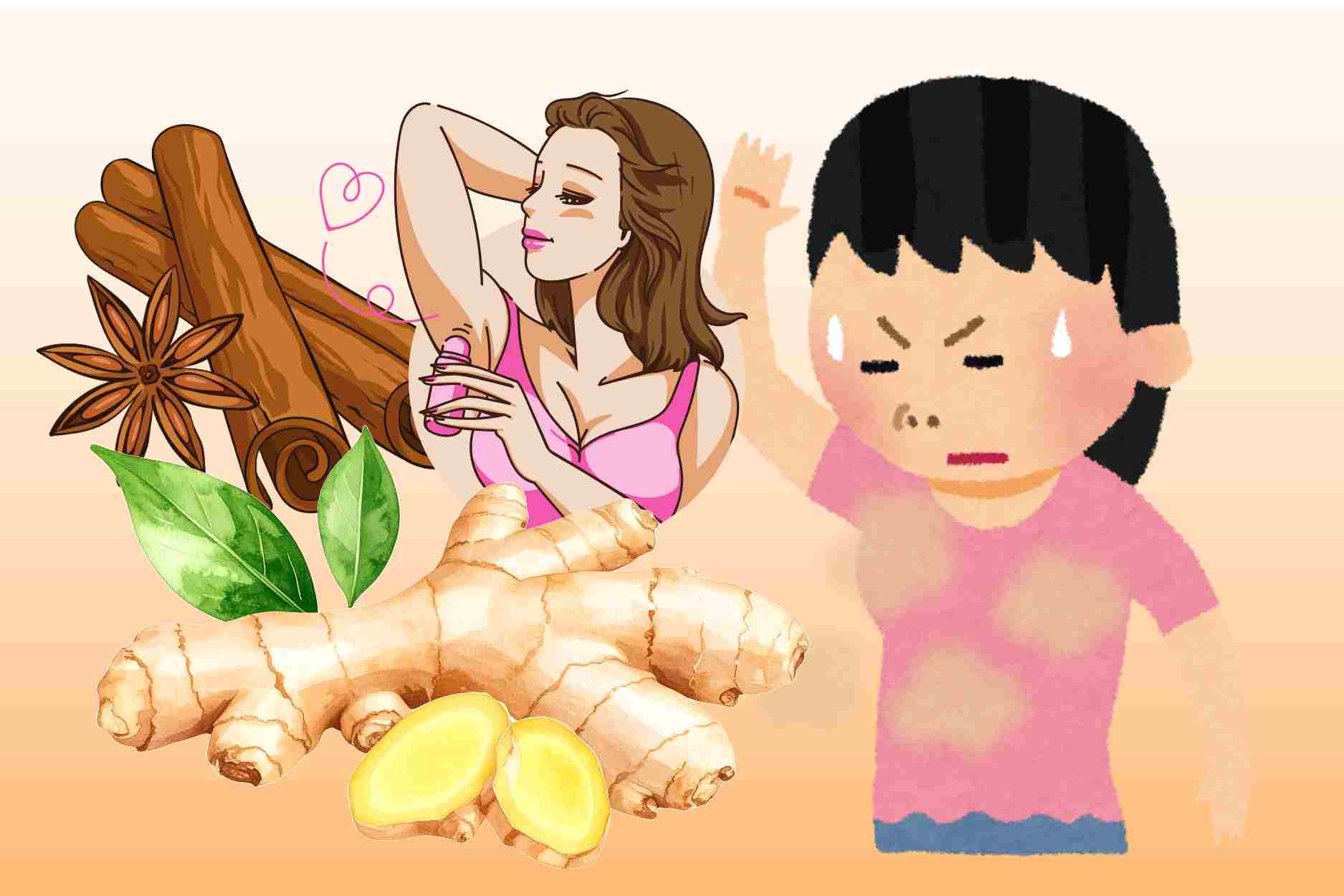 Add 3 familiar spices to meals to help reduce body odor in hot weather