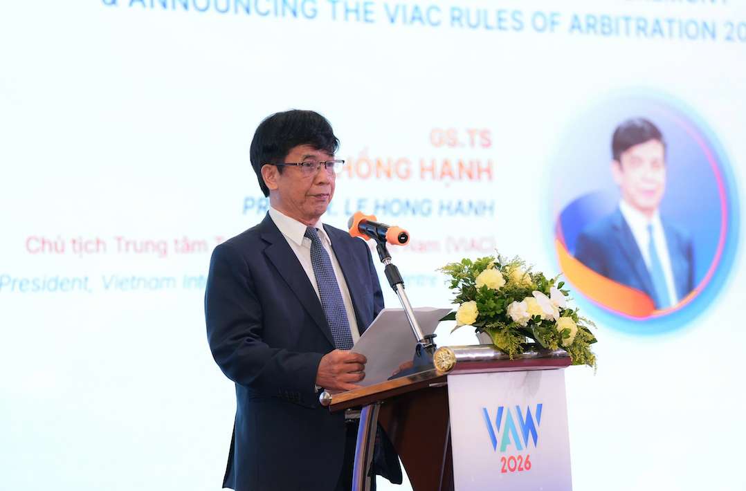 Theo GS.TS. Lê Hồng Hạnh, tại Việt Nam, nhu cầu sử dụng tài phán trọng tài và ADR cũng đang gia tăng rõ rệt, không chỉ về số lượng vụ tranh chấp mà còn về yêu cầu đối với chất lượng dịch vụ và chuẩn mực pháp lý. Ảnh: VIAC