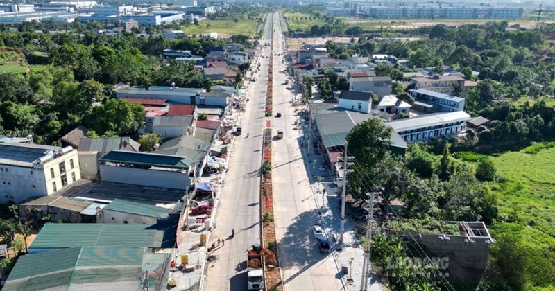 Dự án 47 tỷ đồng nâng cấp đường Hùng Vương (Phú Thọ) chậm tiến độ