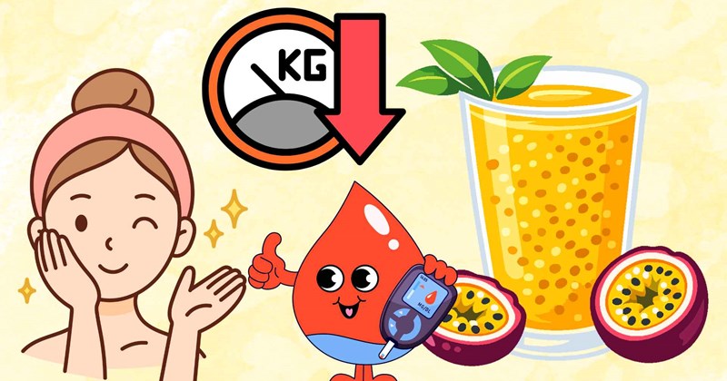 Uống nước chanh dây: Giảm cân, đẹp da, ổn định đường huyết?