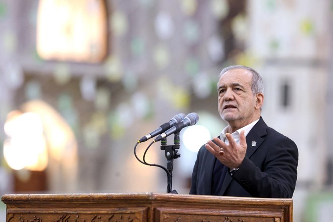 Iranian President Masoud Pezeshkian. Photo: AFP