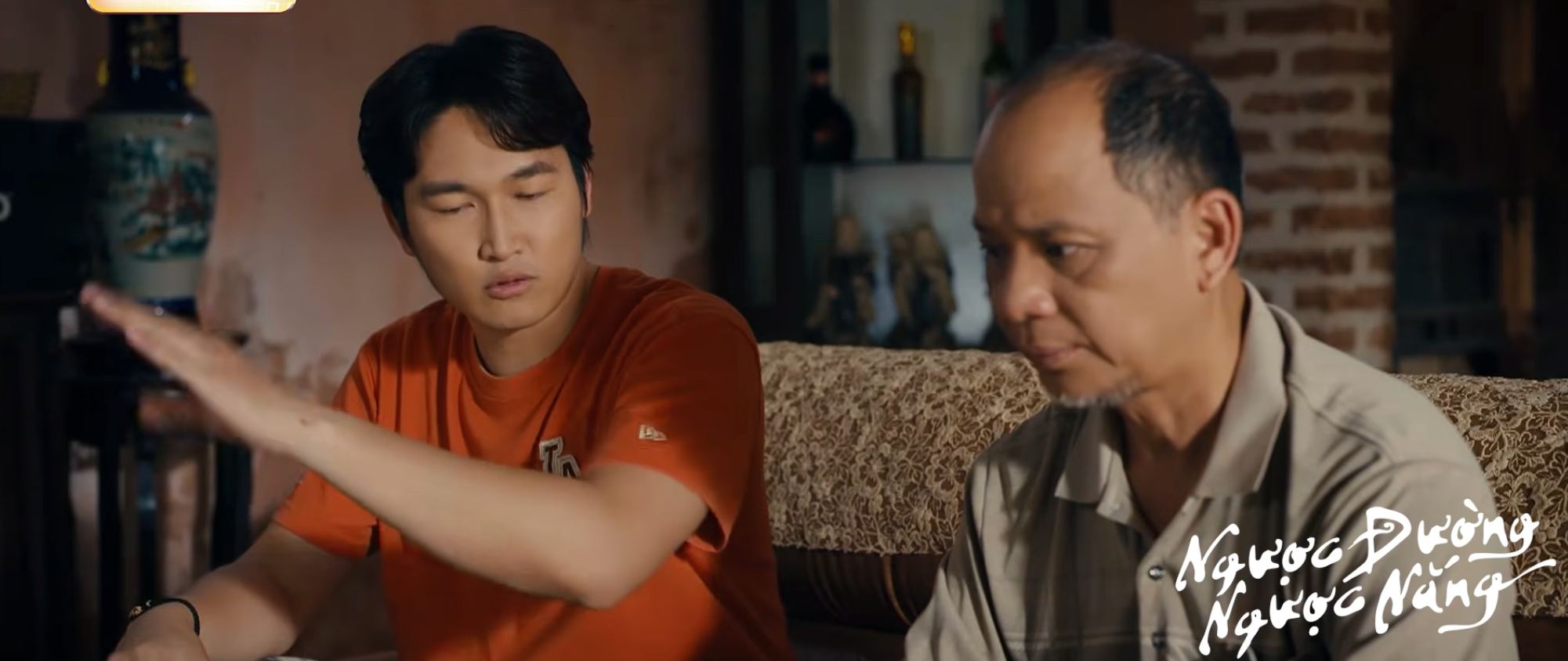 Trung muốn sang nhà Mai ở rể trong “Ngược đường ngược nắng” tập cuối. Ảnh: VFC.