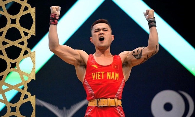 Vietnamese weightlifters have learned about the events they will compete in at ASIAD 20. Photo: IWF