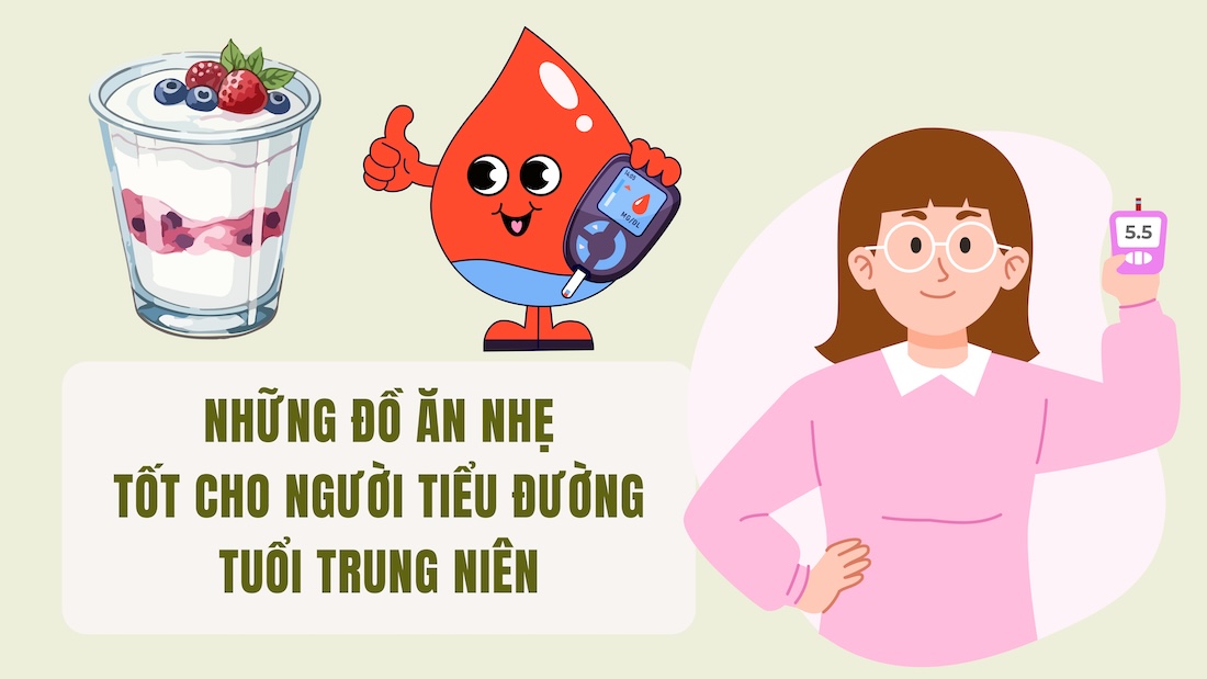 중년 당뇨병 환자에게 좋은 간식