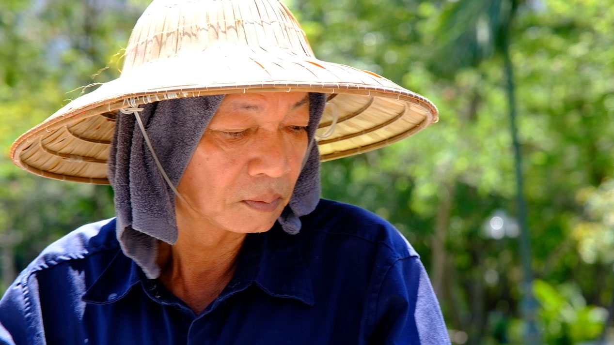 Ông Hiển . Ảnh: Mỹ Ly