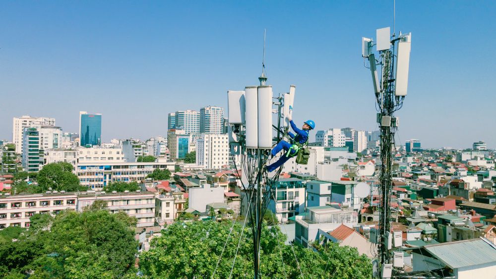 VinaPhone 5G với tốc độ nhanh nhất Việt Nam và Đông Nam Á. Ảnh: VNPT