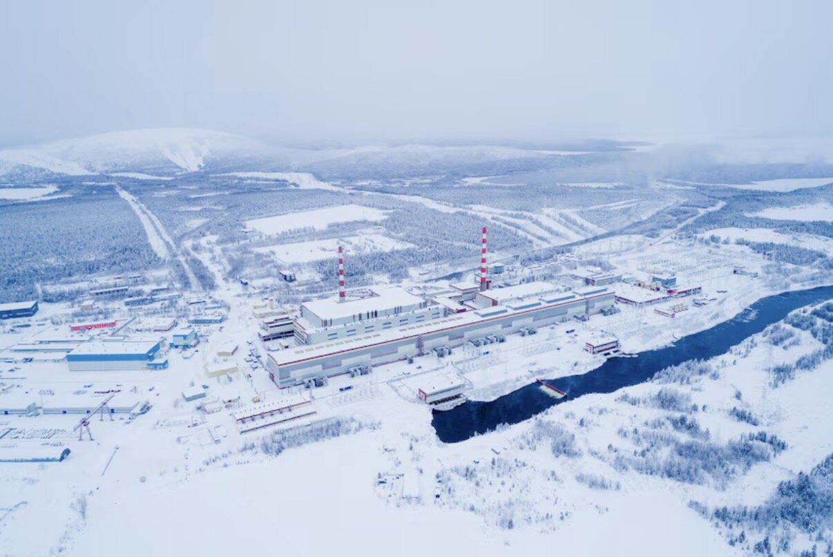 Nhà máy điện hạt nhân Kola ở phía tây Nga. Ảnh: Rosatom