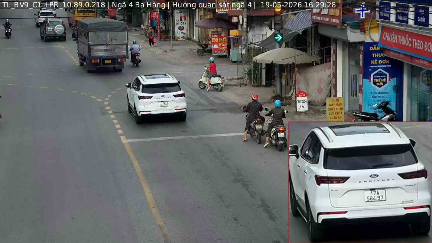 Hung Yen traffic police recorded 116 violations handled with remote fines. Photo: Hung Yen Provincial Police