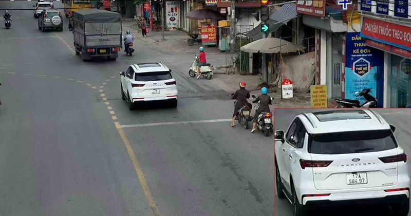 Hưng Yên: 116 xe bị phạt nguội vì rẽ sai trong một tuần