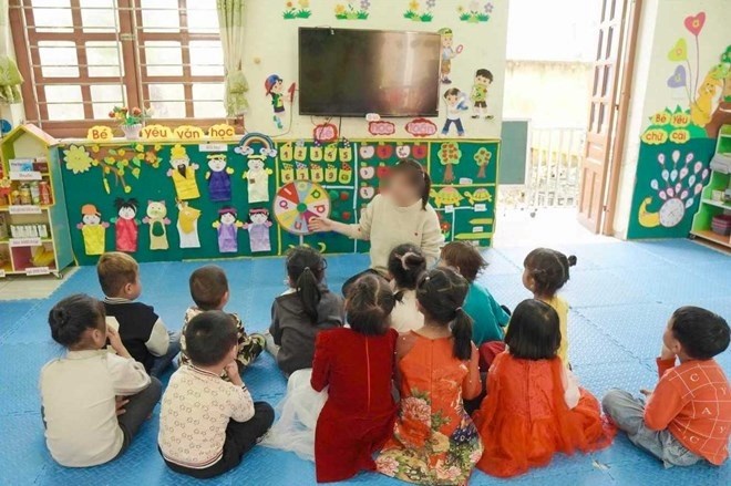 Giáo viên mầm non ở một số nơi mong sớm được xét thăng hạng chức danh nghề nghiệp. Ảnh: Phương Anh
