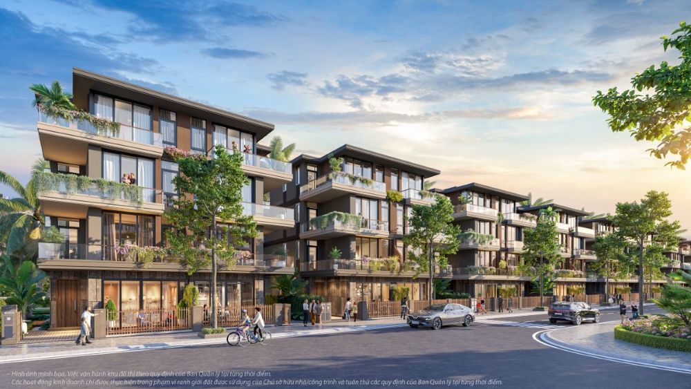 Thiết kế nhiệt đới hiện đại của Lakeside Villas ưu tiên không gian mở, tối đa tầm nhìn và trải nghiệm sống nghỉ dưỡng giữa lòng đô thị đảo. 