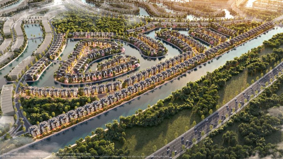 Khu The Tropic nằm tại lõi tam giác phát triển chiến lược, kết nối thuận tiện giữa Thủy Nguyên, phố cổ Hải Phòng và đảo Vũ Yên 