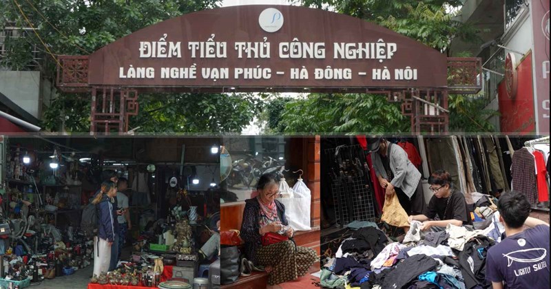 Chợ đồ cũ Vạn Phúc hút khách, giới trẻ săn đồ giá rẻ