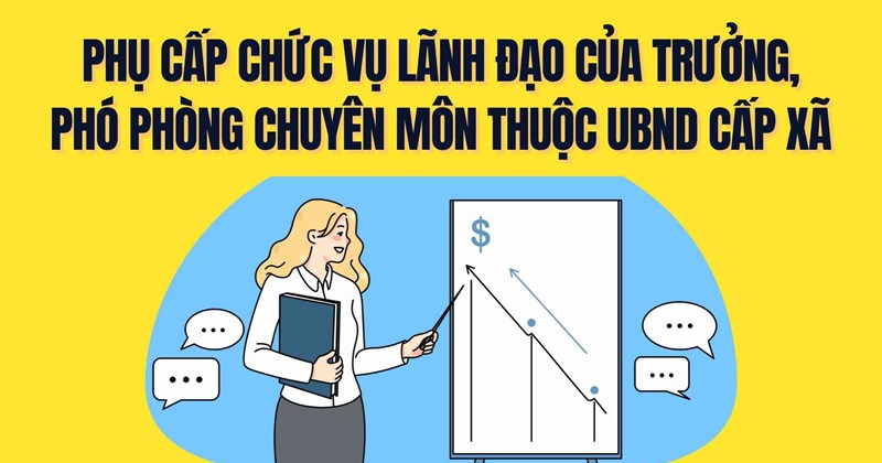 Từ 1/7: Phụ cấp chức vụ lãnh đạo cho cán bộ cấp xã