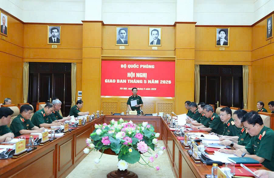 Toàn cảnh hội nghị. Ảnh: Bộ Quốc phòng