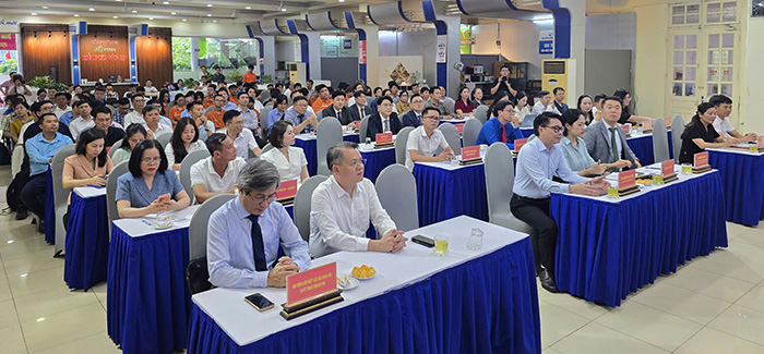Các đại biểu dự Lễ ký Biên bản hợp tác. Ảnh: Minh Hùng