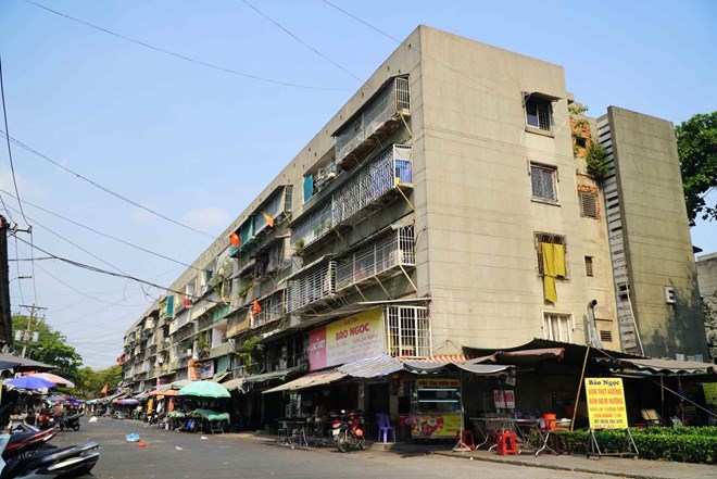 Thanh Da Apartment Building (Binh Quoi Ward, Ho Chi Minh City). Photo: Chan Phuc