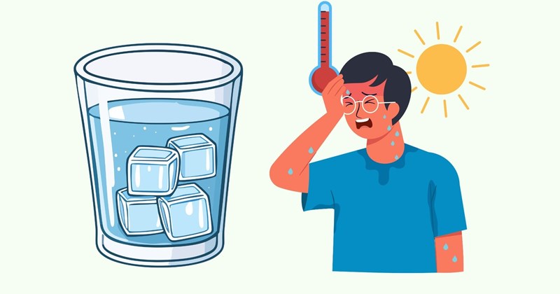 Nắng nóng gay gắt: Uống nước đá liên tục có hạ nhiệt?