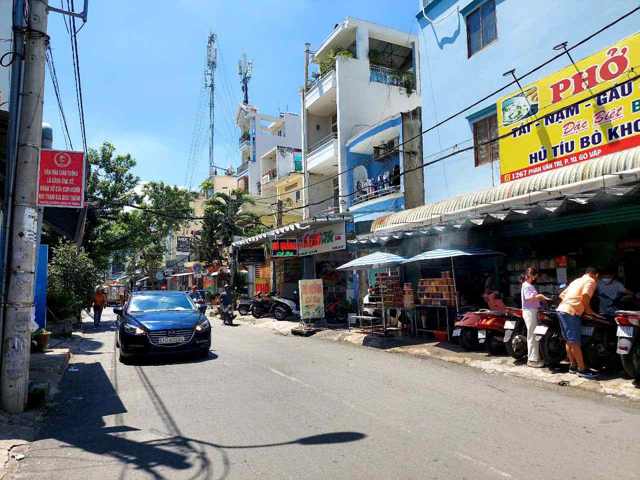 Road D3 is currently an alley connecting Phan Van Tri and Quang Trung streets (Go Vap ward, Ho Chi Minh City). Photo: Minh Quan