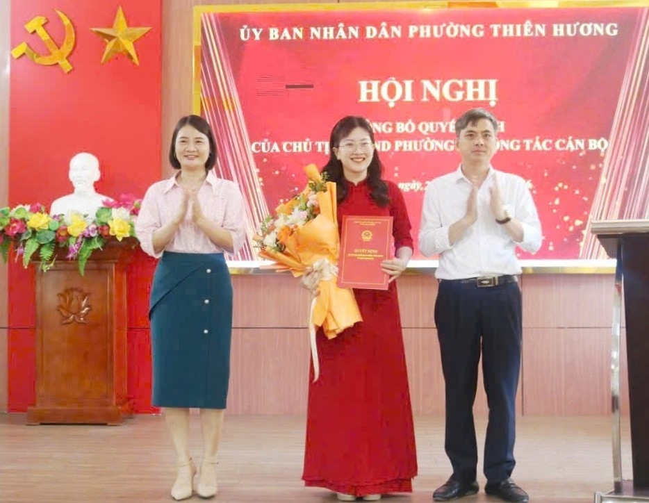 Ảnh: Cổng TTĐT phường Thiên Hương