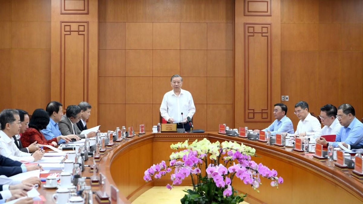 General Secretary, President To Lam - Head of the Central Steering Committee for Anti-Corruption, Wastefulness, and Negative Phenomena chairs the Standing Committee meeting of the Steering Committee on March 18, 2026. Photo: Dangcongsan. org. vn