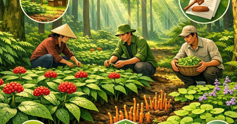 Dân Tả Phìn trồng dược liệu dưới tán rừng: Cơ hội và thách thức
