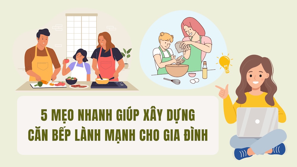 5 quick tips to help build a healthy kitchen for the family