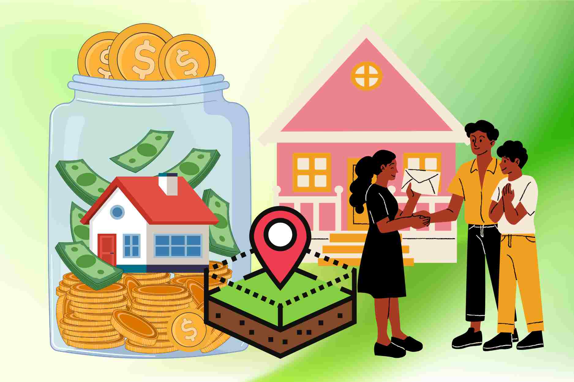 Conditions for buying social housing when owning land but not having housing