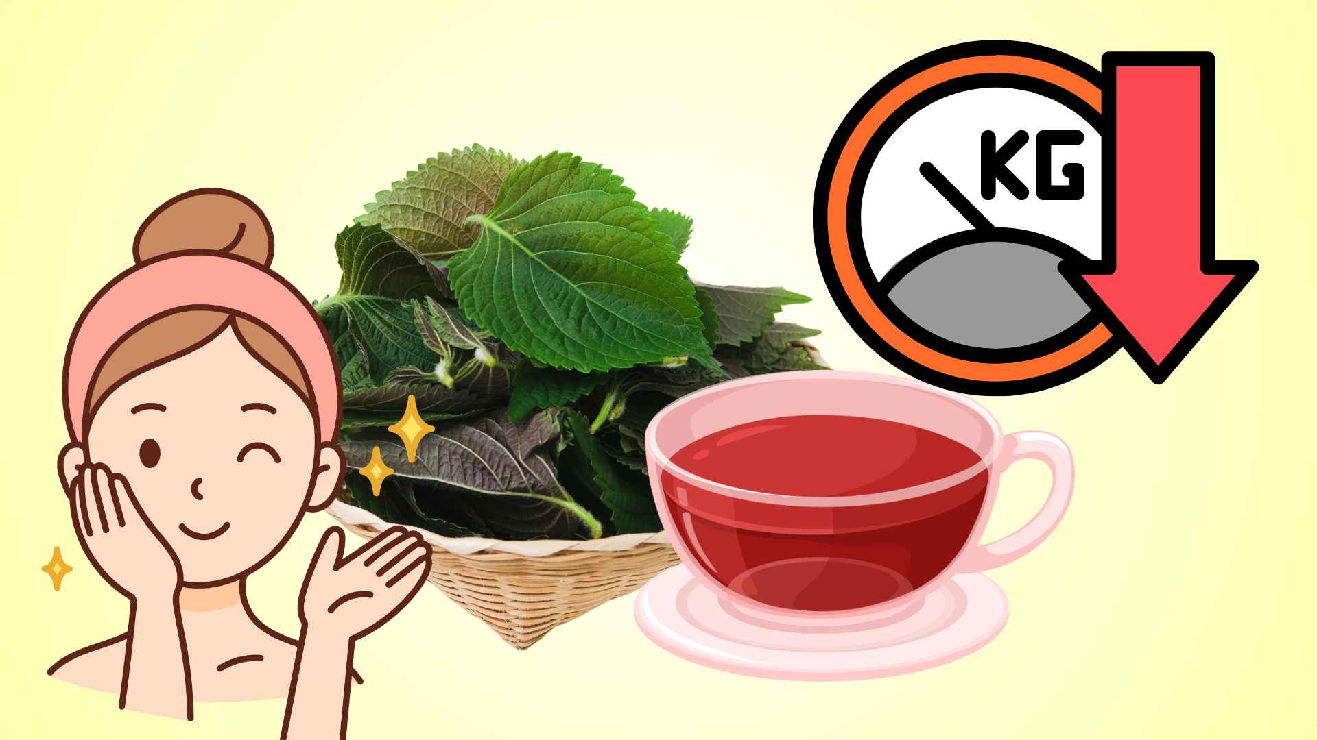 How to drink perilla water to help lose weight and cool down in hot weather.