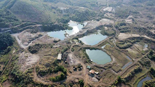 Strengthening management and protection of minerals in Tuyen Quang province. Photo: Nguyen Tung.