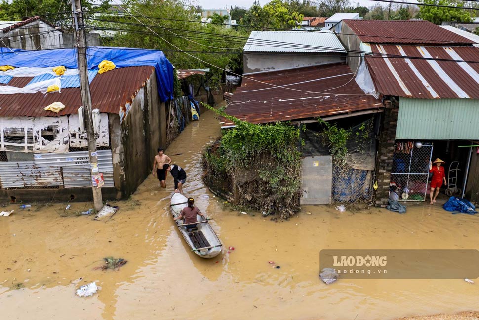 Quy Nhon Bac ward residential area (Gia Lai) flooded at the end of November 2025. Photo: Dung Nhan