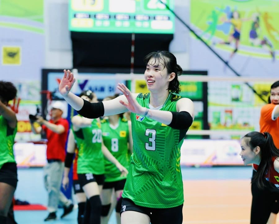 Owner Tran Thi Thanh Thuy just played at the VTV9 Cup - Binh Dien 2026. Photo: Huu Pham