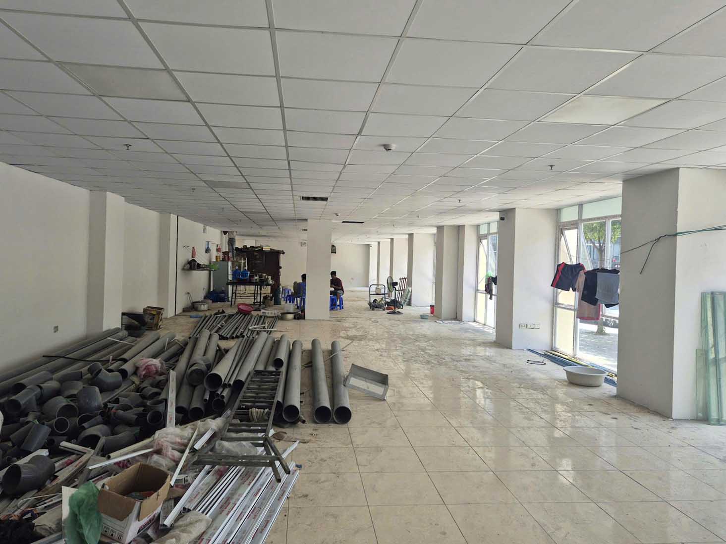 Theo UBND phường Cầu Giấy, đến nay dự án đã cơ bản hoàn thành các hạng mục xây dựng.