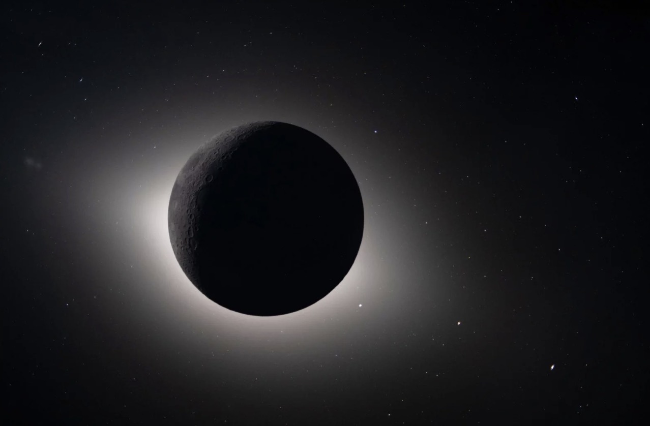 Foto tomada por la tripulación de Artemis II desde la órbita lunar en abril de 2026. Foto: NASA