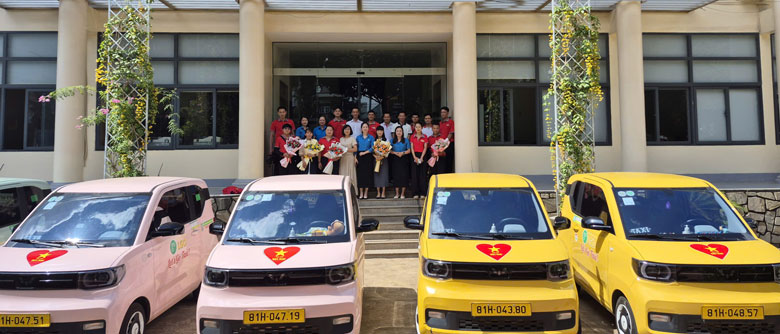 The grassroots trade union of Let's Go Gia Lai Co., Ltd. will be a spiritual support, protecting the rights of electric vehicle drivers. Photo: Thanh Tuan