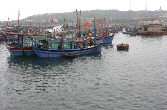 Ferry terminal in Bach Long Vi special zone. Photo: Dai An