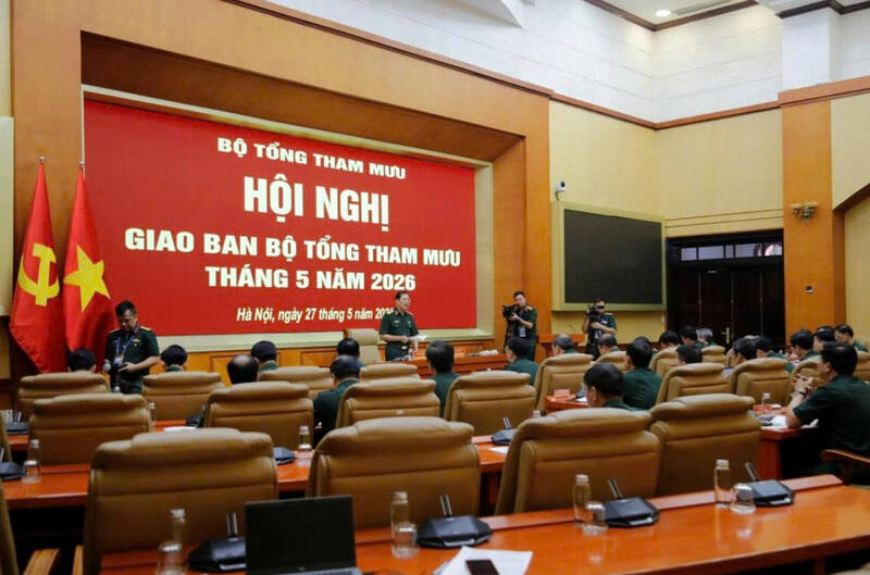 Toàn cảnh hội nghị. Ảnh: Bộ Quốc phòng